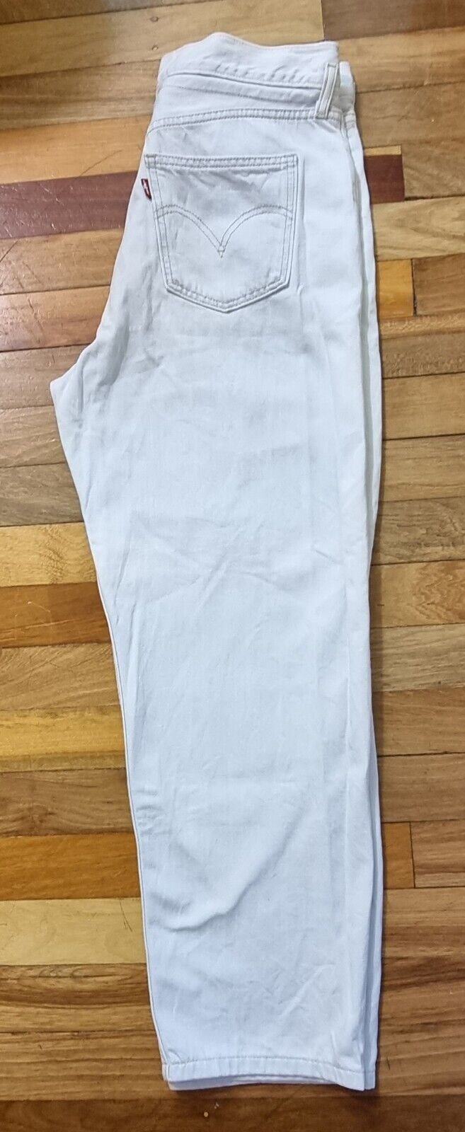 Levis Baggy High Rise Drawstring Waist Boyfriend Style Ladies Jeans Szie 26