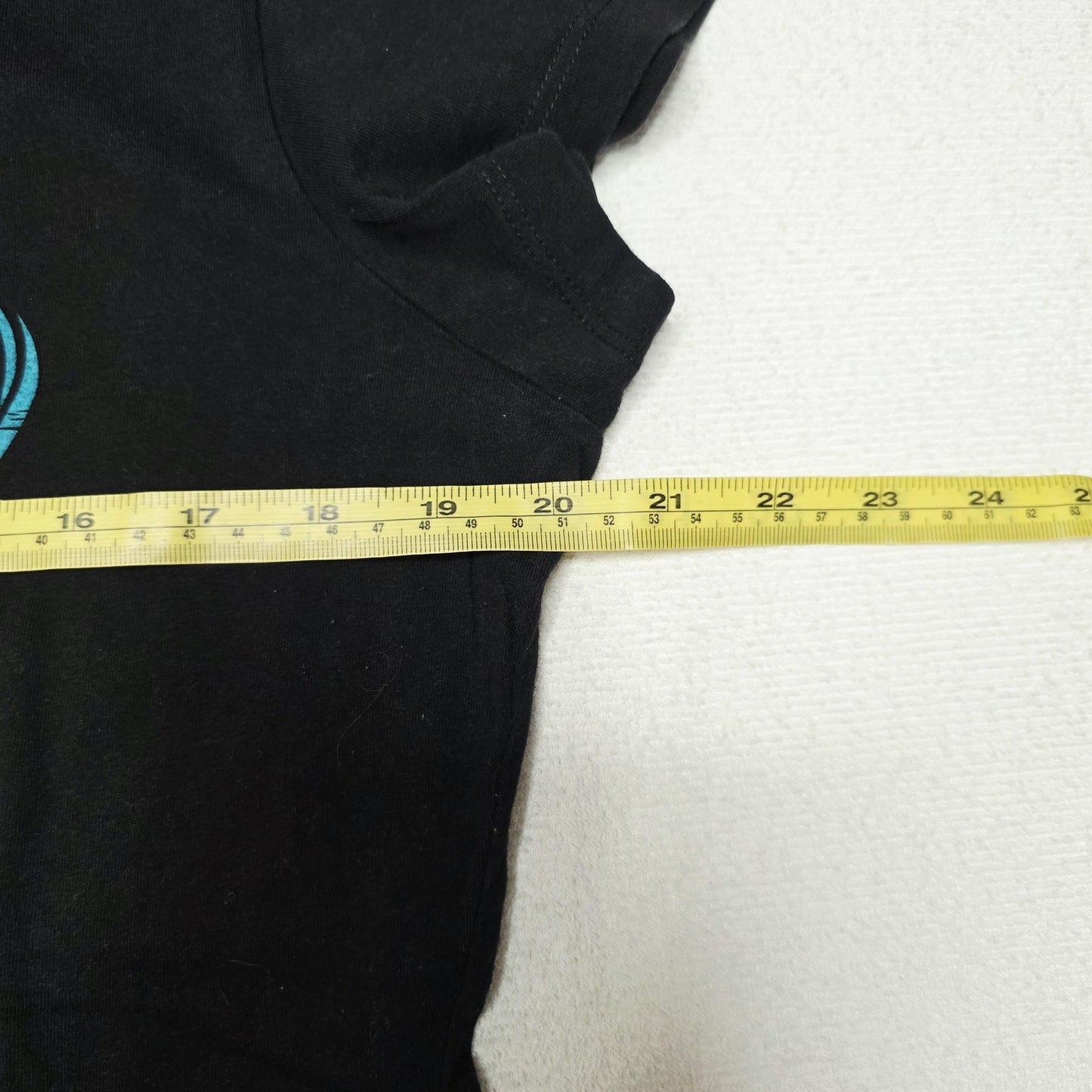 Bullzye T-Shirt Women's 16 Black Australian Logo Graphic Cotton Round Neck Top