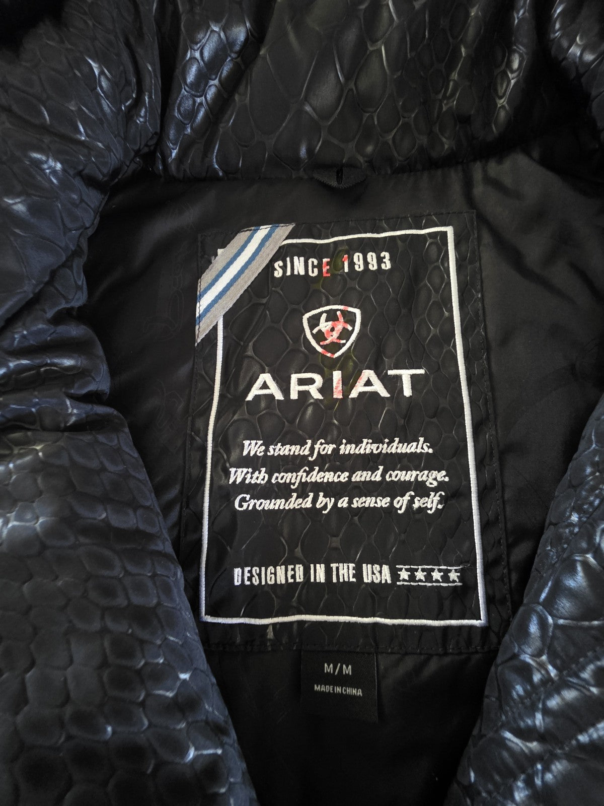 Ariat Puffer Vest Ladies Size M