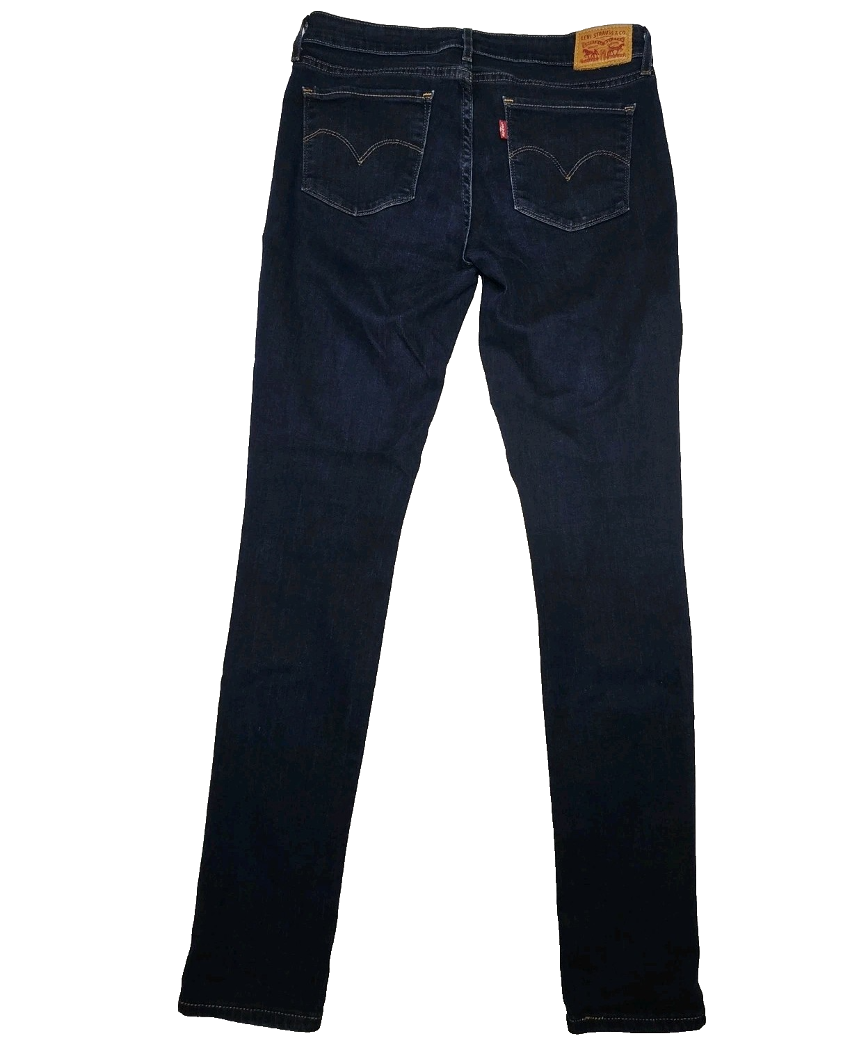 Levi's Jeans Women's W29 L32 Blue 711 Skinny Mid Rise Dark Wash Stretch Denim