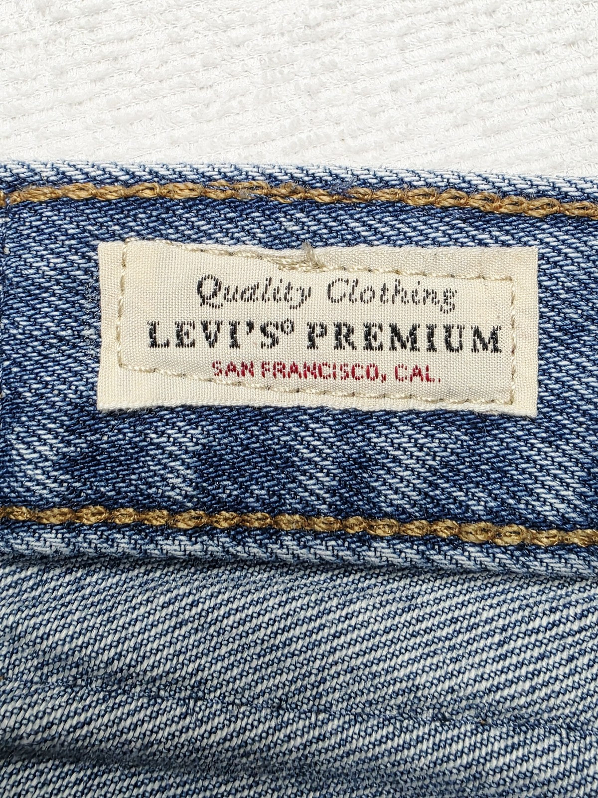 Levi's Shorts Women's 10 BIG E 501 Cut Off Distressed Raw Hem Button Fly