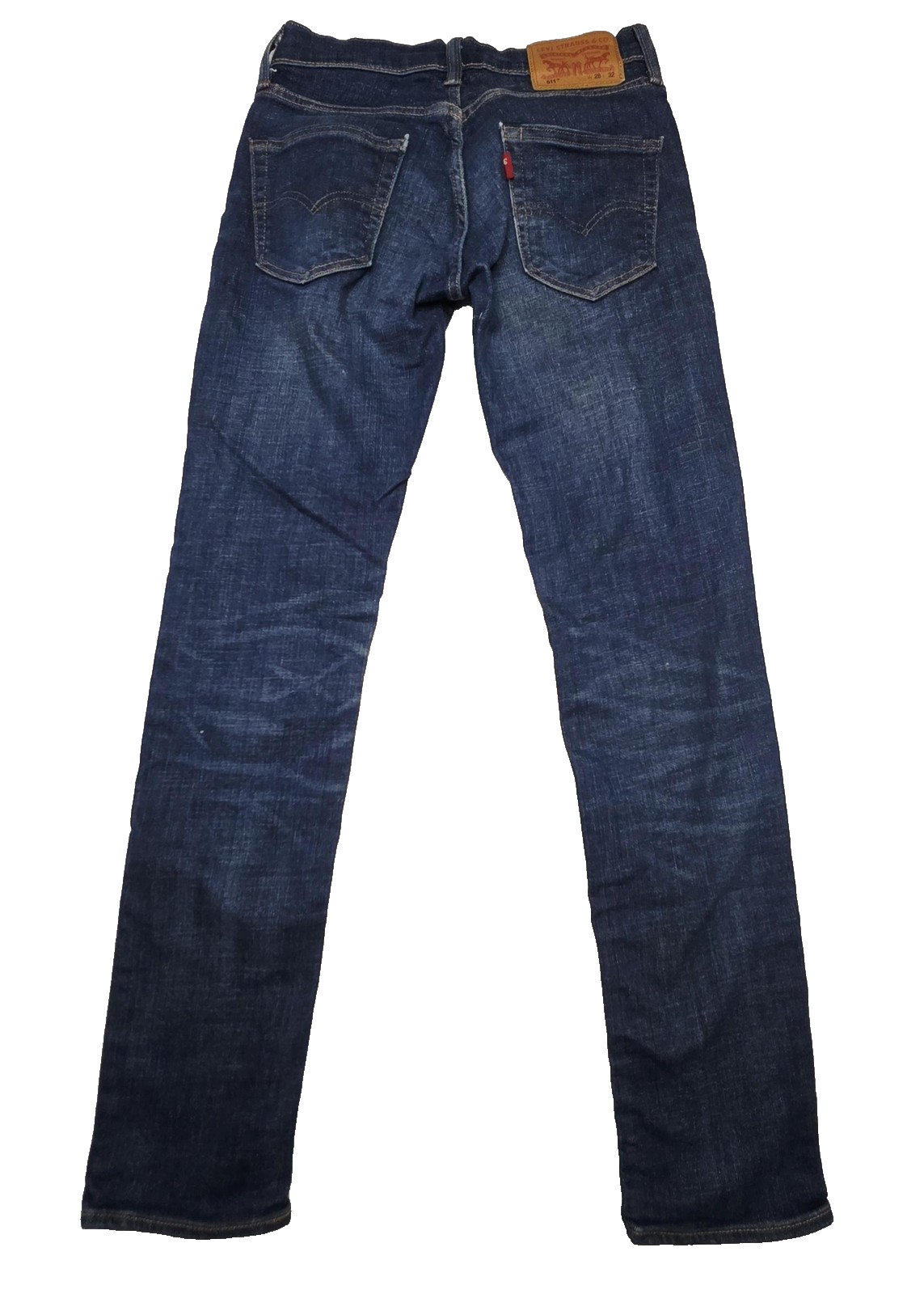 Levi' 511 Jeans Mens Slim Tapered Denim Medium Wash Stretch Size 28 x 30