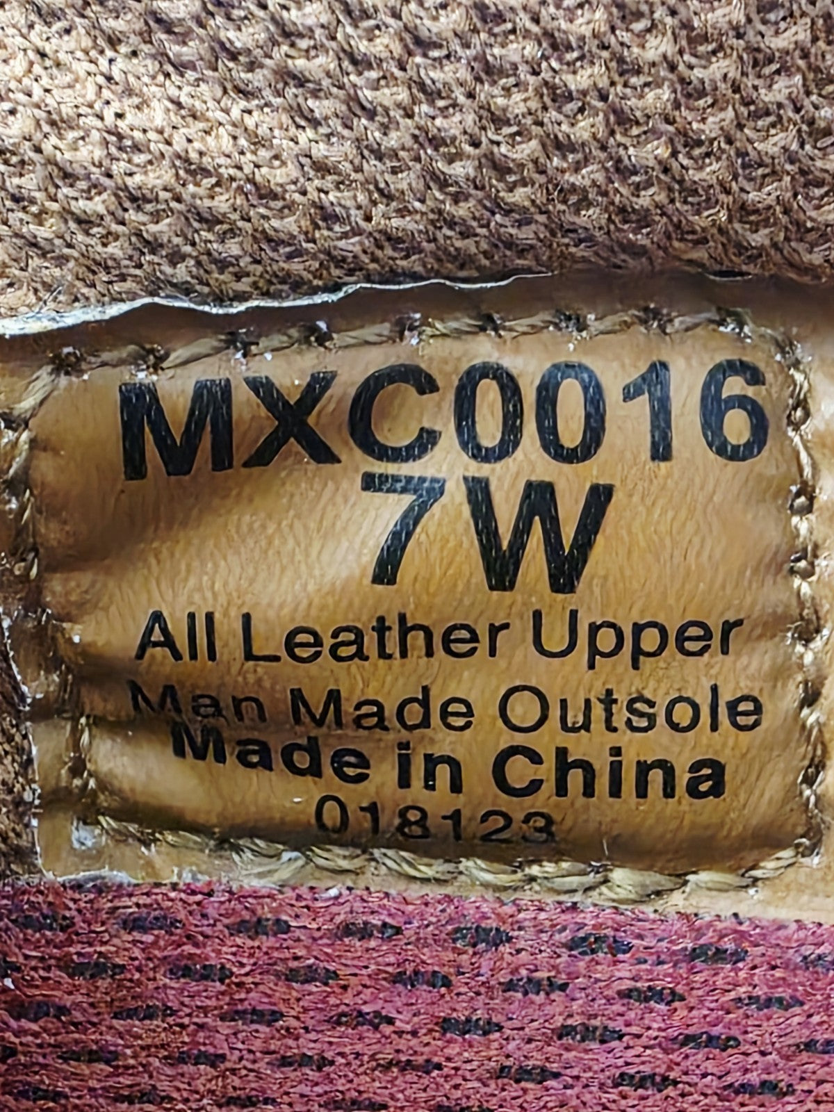 Twisted X Boat Shoe Driving Mix MXC0016 Men’s Size 7W