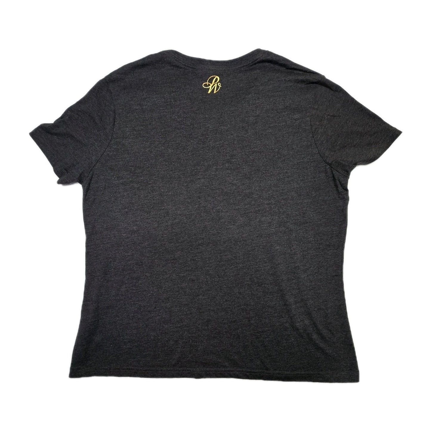 Pure Western T-Shirt Women's 18 Grey Sunflower Logo Cotton Polyester Crew Neck