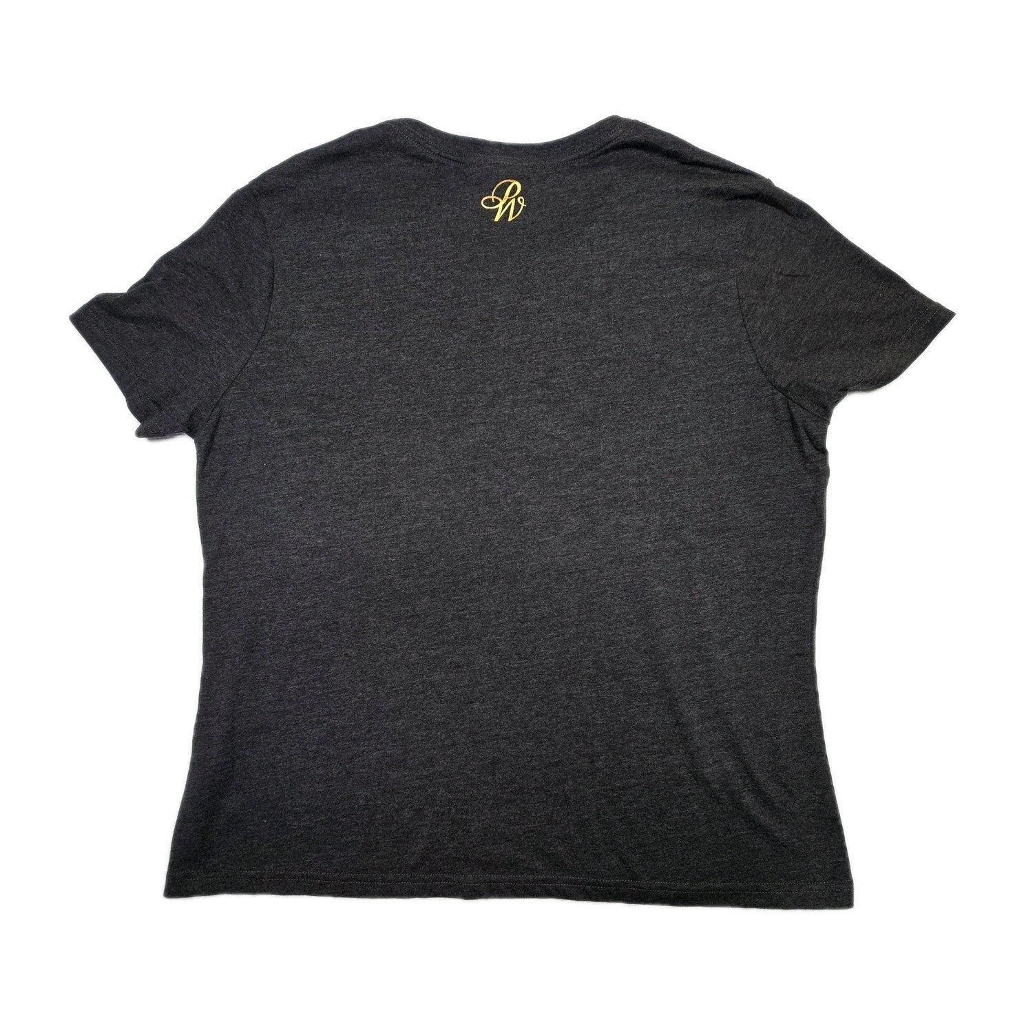 Pure Western T-Shirt Women's 18 Grey Sunflower Logo Cotton Polyester Crew Neck
