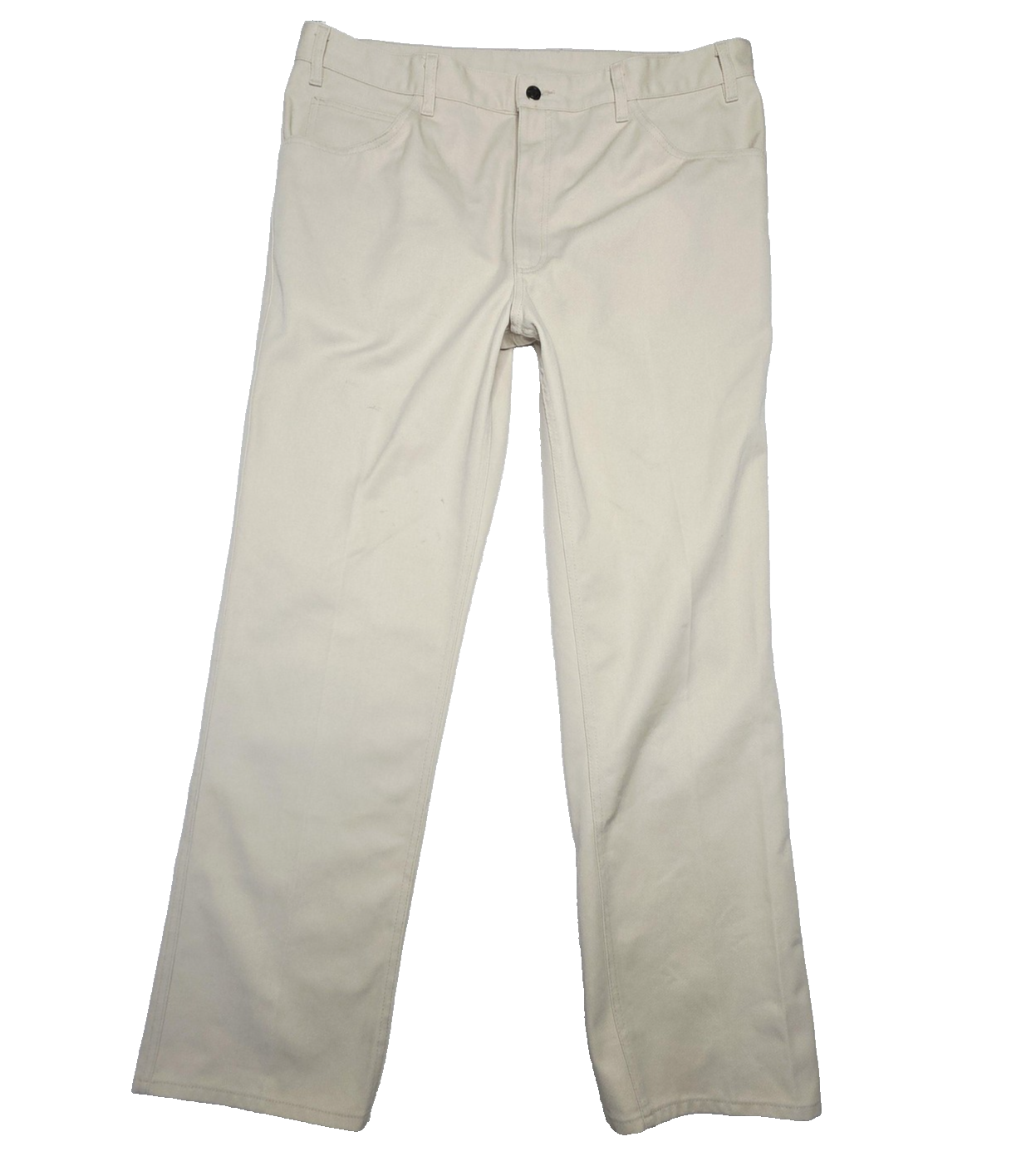 R.M. Williams Jeans Men's 42x32 Beige Straight Classic Cotton Blend TJ191
