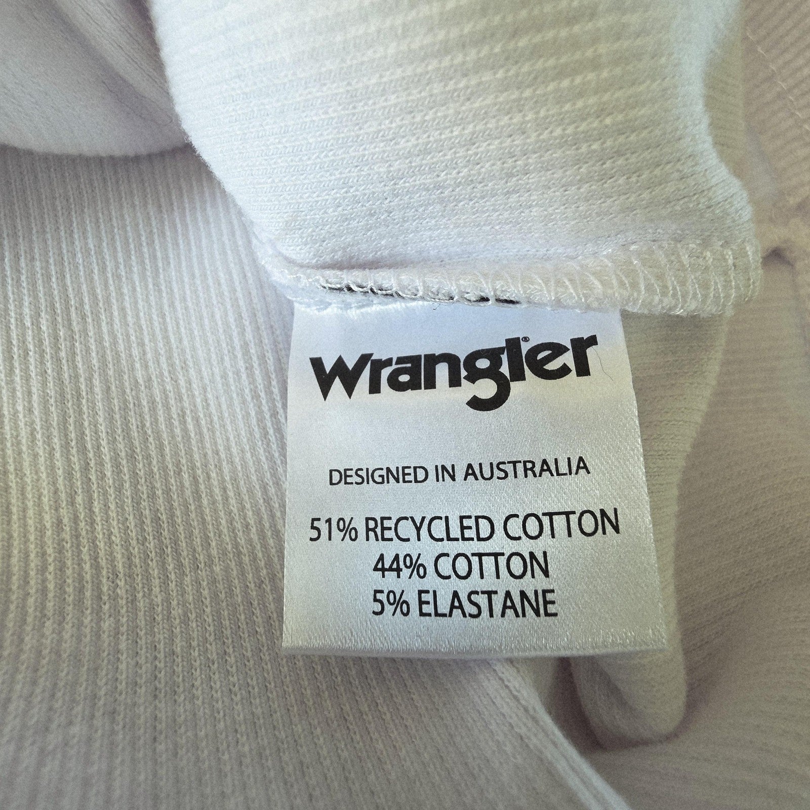 Wrangler Shirt Men's 2XL White Sleeveless Better Beer Tank Embroidered Cotton
