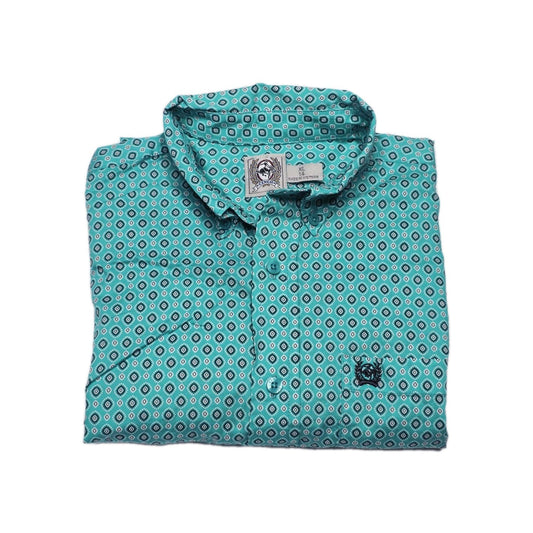 Cinch Long Sleeve Western Shirt Boys Size 14