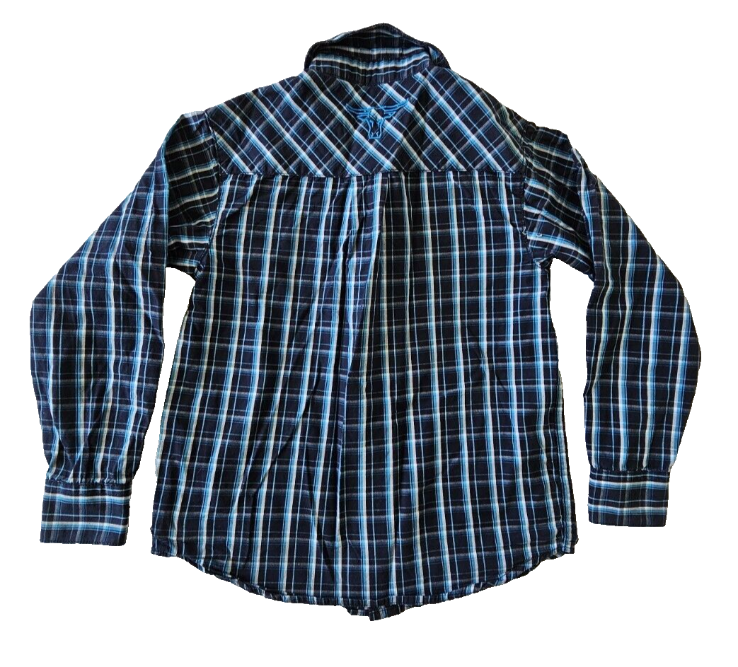 Pure Western Long Sleeve Western Shirt Boys Size 6
