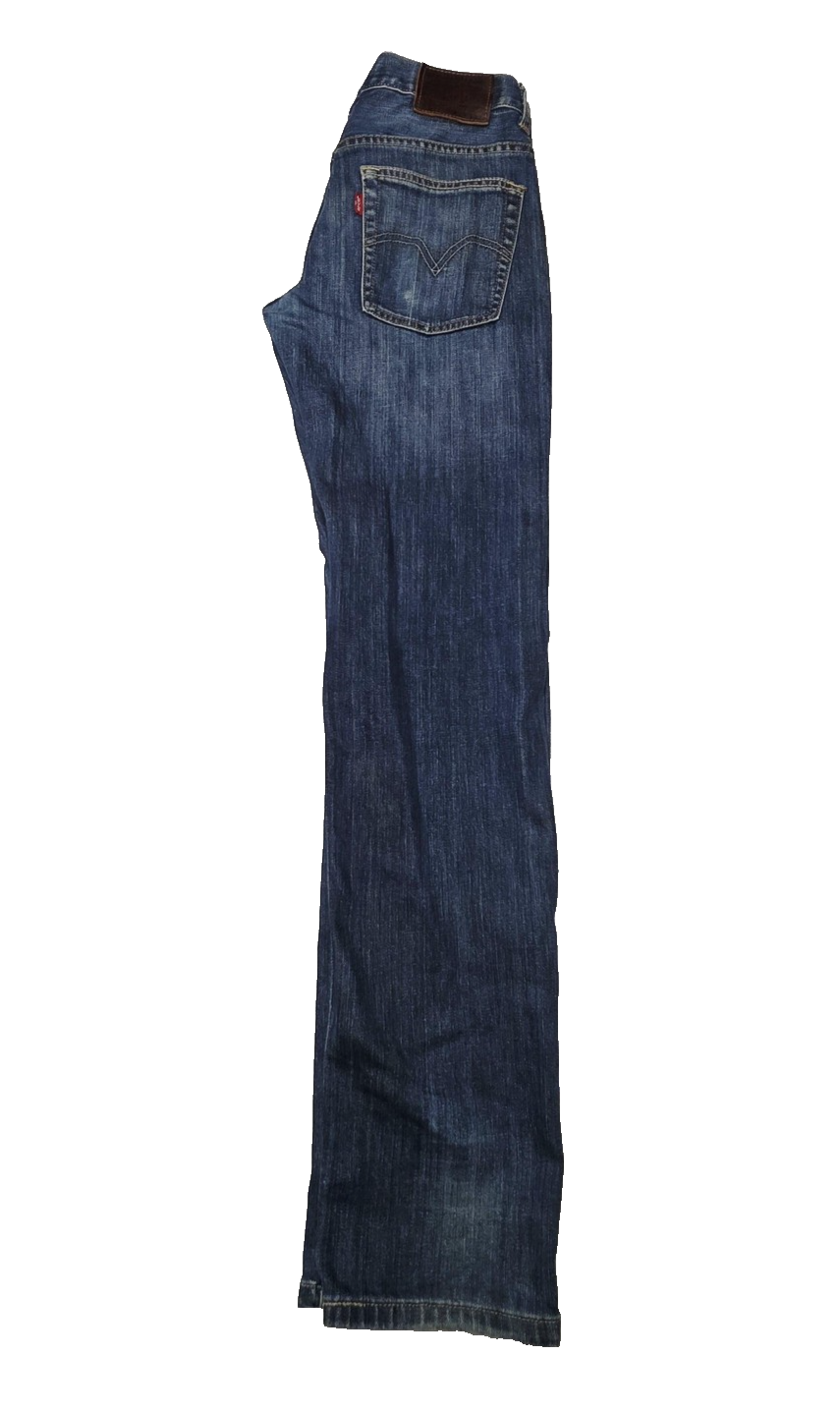 Levi's 511 Jeans Men's 28x31 Blue Slim Straight Denim Zip Fly Medium Wash Logo