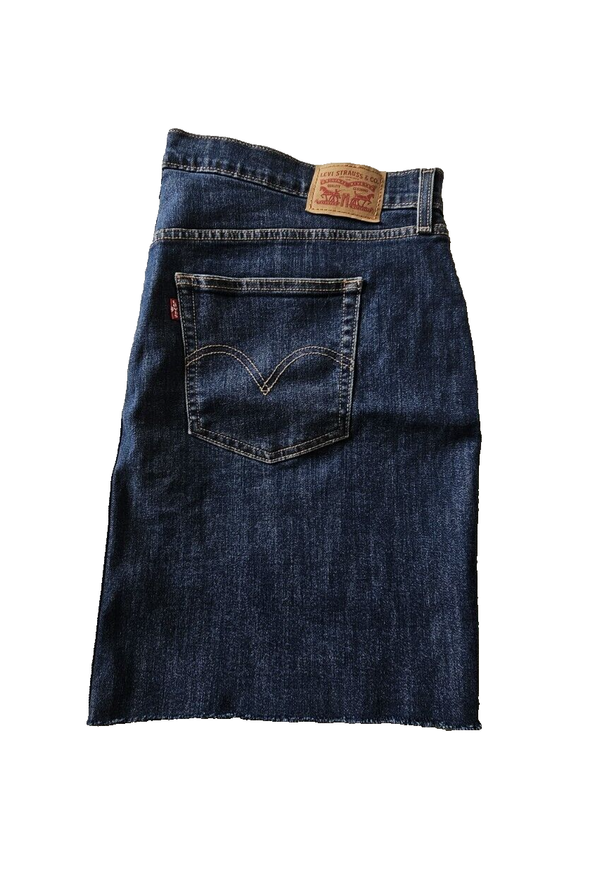 Levi's Raw Hem Denim Skirt Ladies Size 18