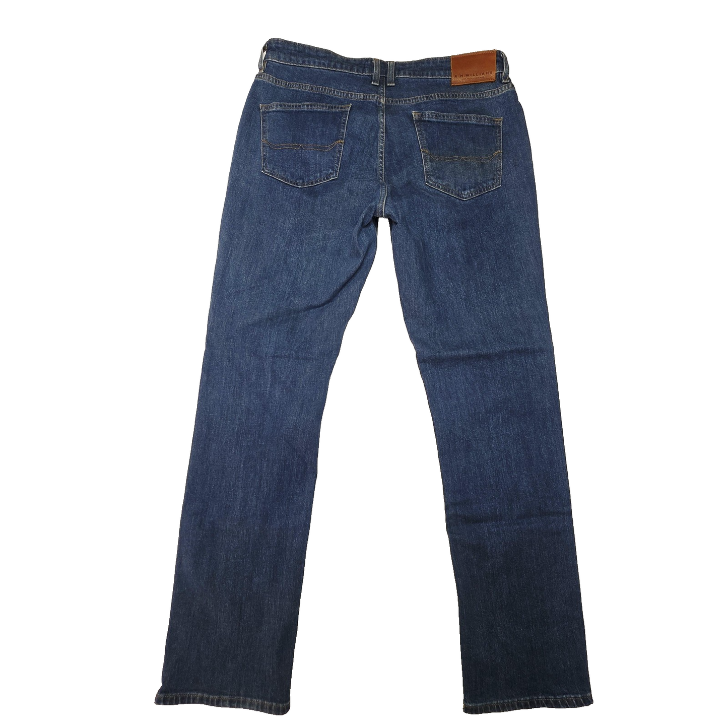 R.M. Williams Jeans Men's 34x31 Blue Straight Regular Stretch Denim TJ275DX1A01