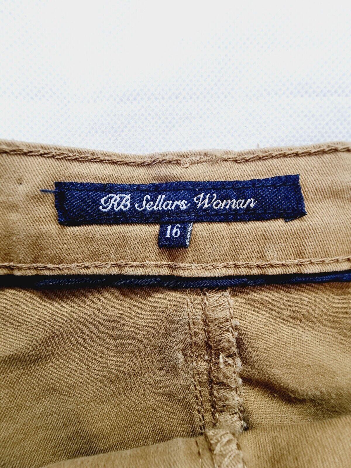 RB Sellars Felicity Camel Skirt Ladies Size 16