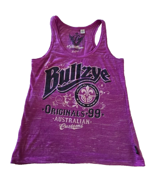 Bullzye Racer Singlet Ladies Size 10