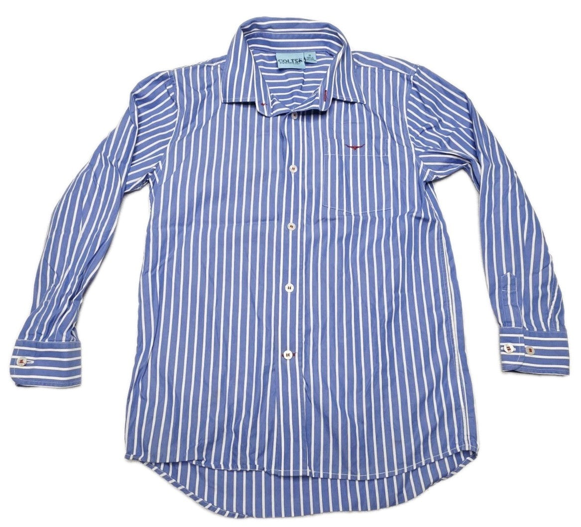 R.M. Williams Colts Western Long Sleeve Shirt Boys Size 10