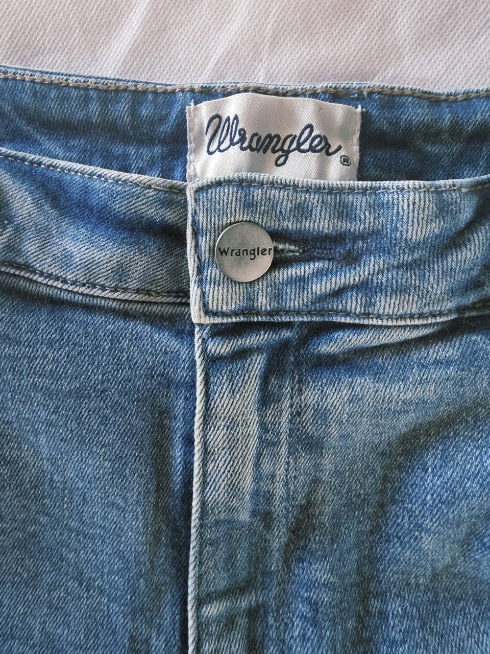Wrangler Hi Pins Ladies Jeans Size 12