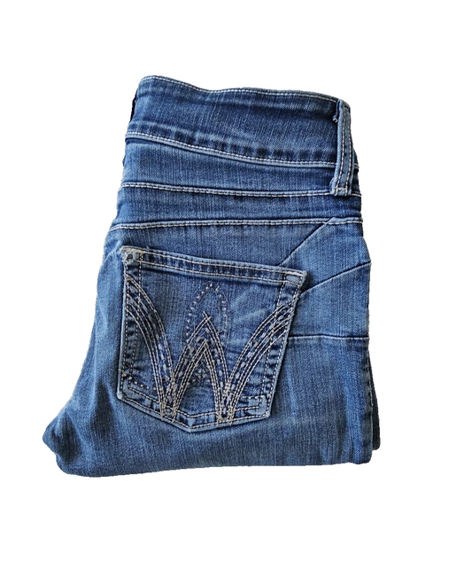 Wrangler Mae Booty Up Boot Cut Jeans - 10MWZNI- Ladies Size 0 x 33