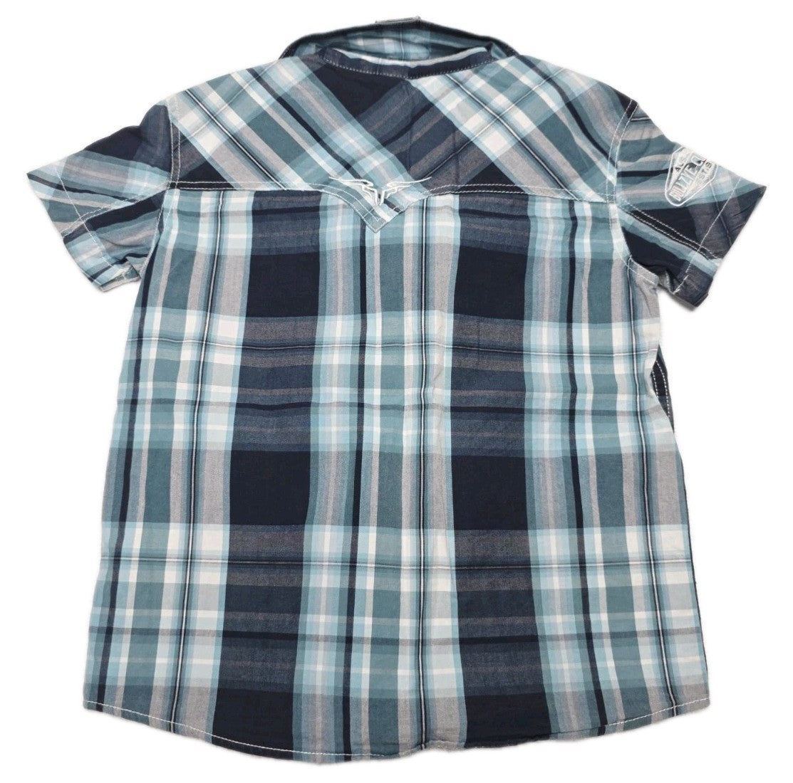 Bullzye Short Sleeve Western Shirt Boys Size 6