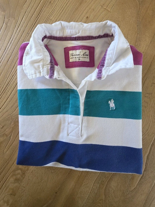 Thomas Cook Long Sleeve Polo Jumper Girls Size 12