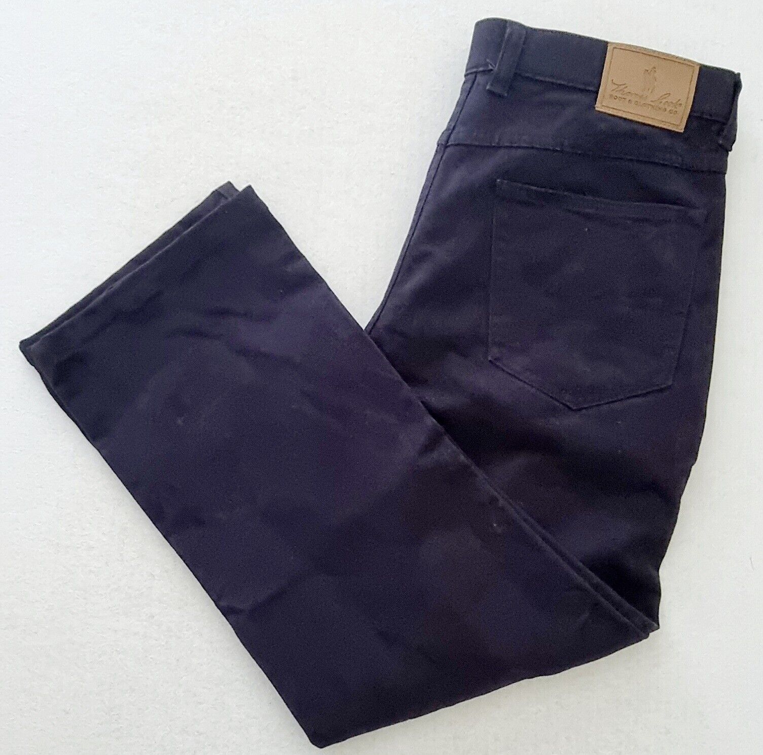 Thomas Cook Genuine Comfort Waist Navy Pants Men's Size 36x28