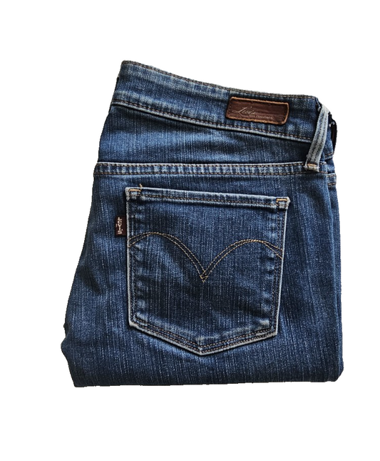Levi's Slight Curve Skinny Bootcut Leg  Ladies Jeans Size 28 x 28