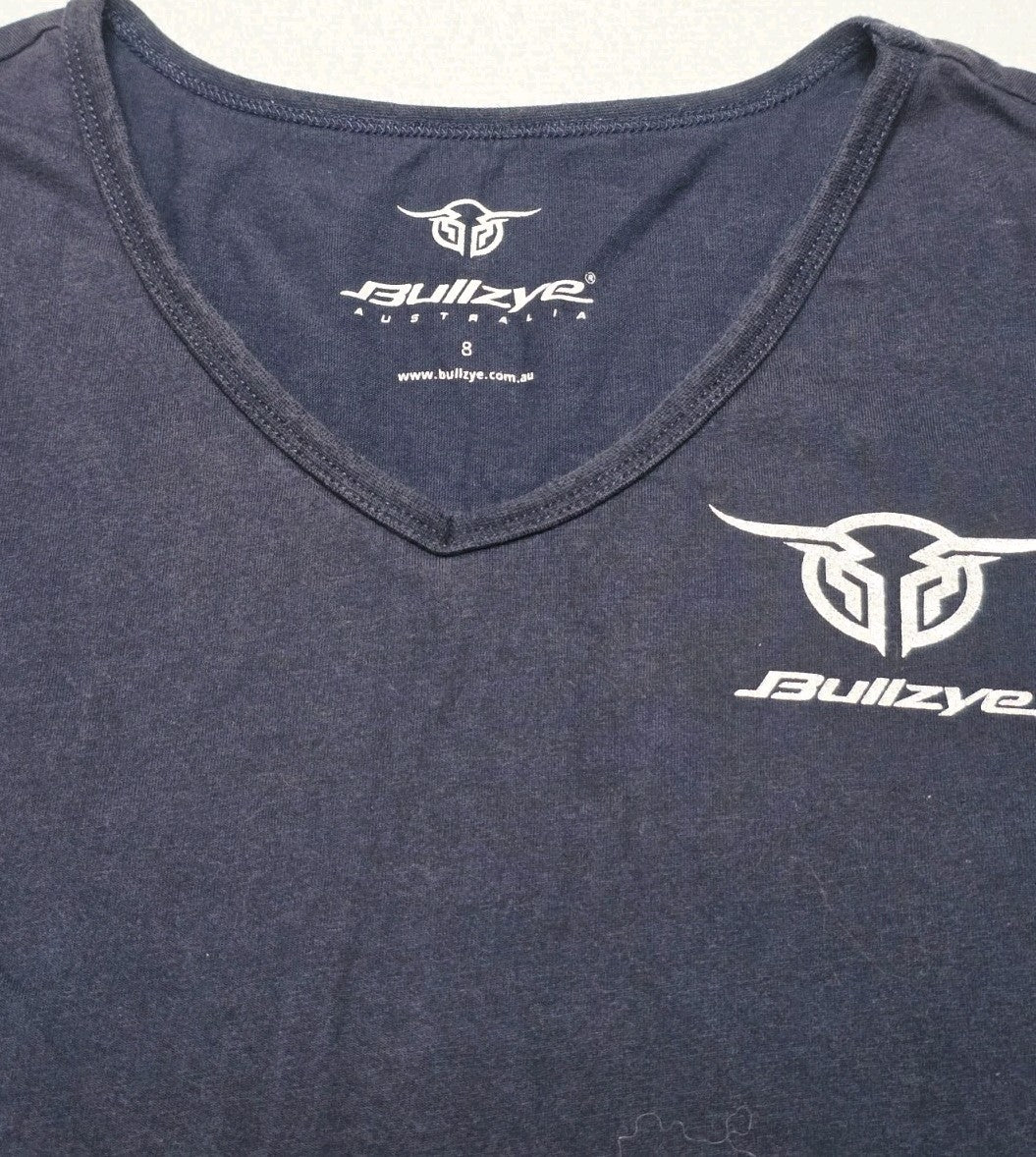 Bullzye Tee Ladies Size 8