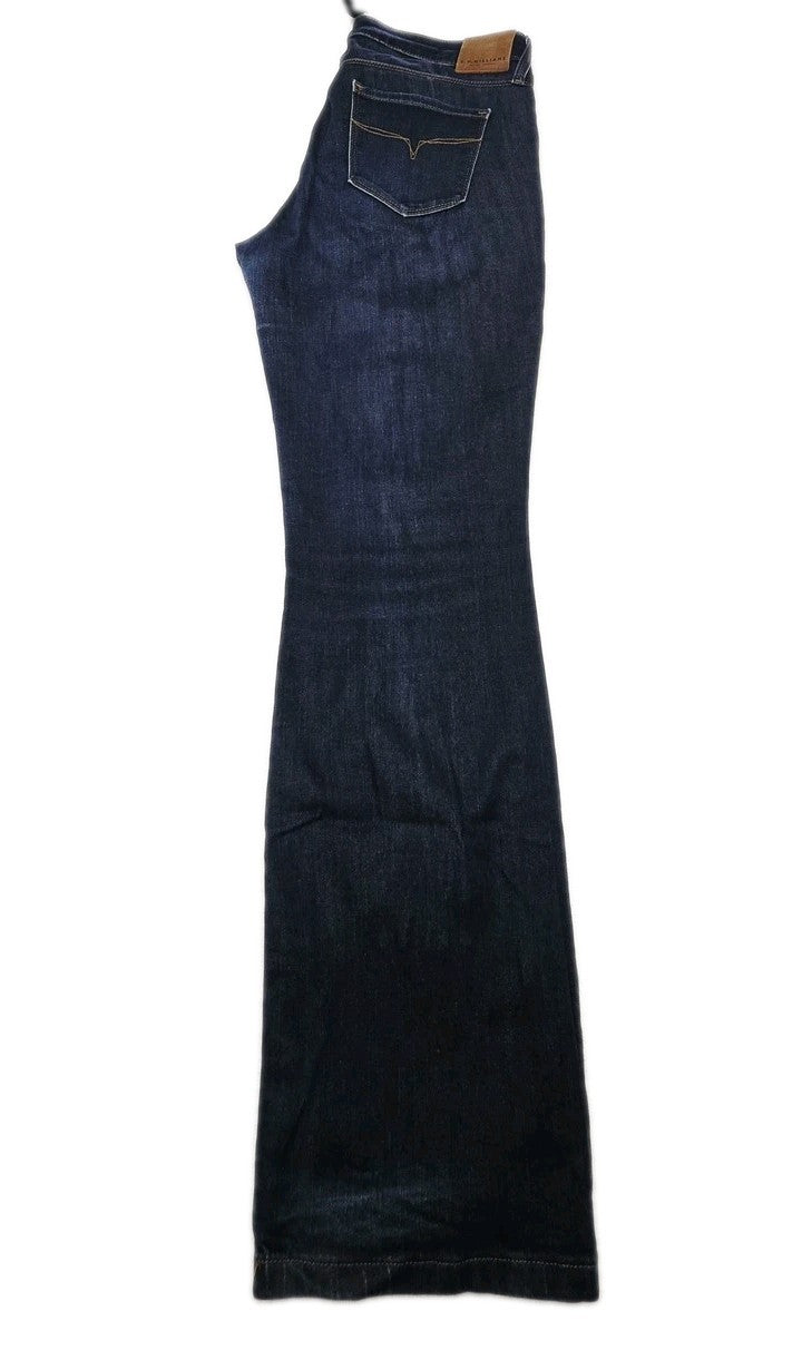 R.M. Williams Jeans Women's 30 Blue Denim Straight Leg Stretch 30x32 Regular