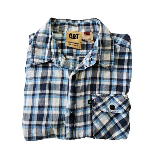 CAT premium Workwear Mens Short Sleeve Shirt Size XL.