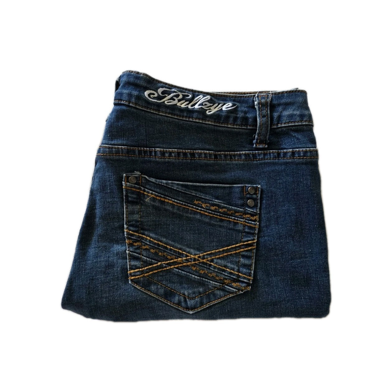 Bullzye Isabel Mid Rise Denim Shorts Ladies Size 16