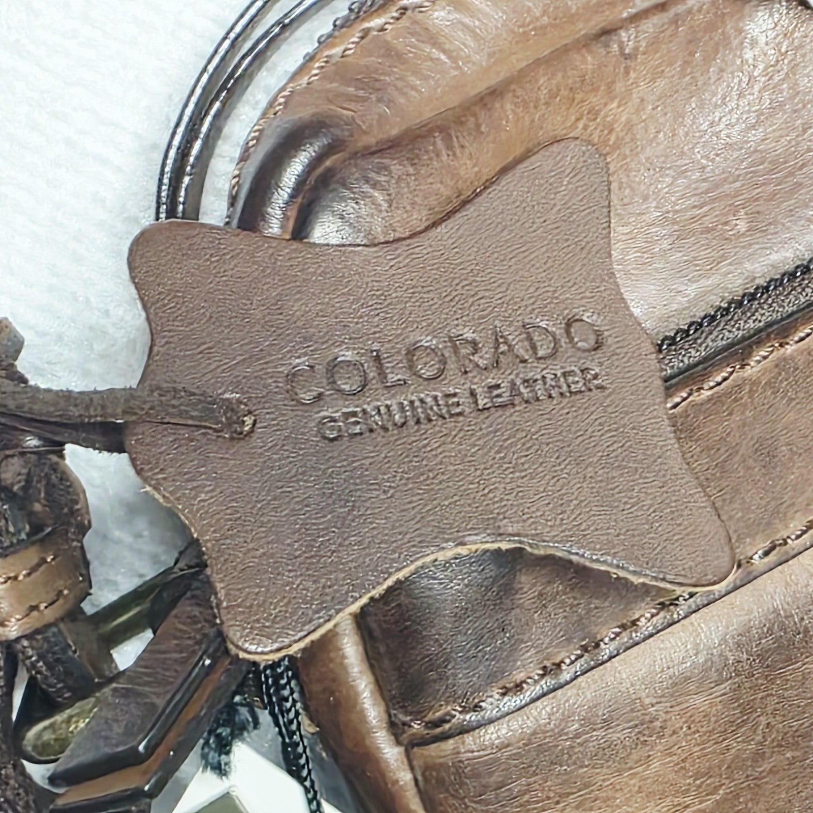 Colorado Crossbody Bag Women's Small Brown Genuine Leather Adjustable Strap