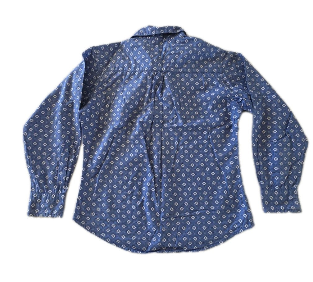 Wrangler 20X Western Boys long Sleeve Shirt Size L