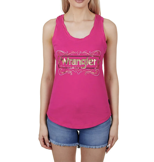 Wrangler Savannah Tank Singlet Ladies Size 10 - NEW