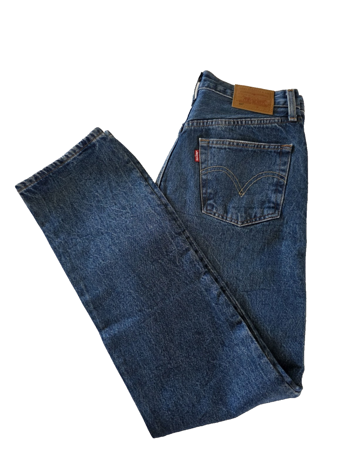 Levi's BIG E 501  Button Fly denim Jeans Ladies Size 28 x 30
