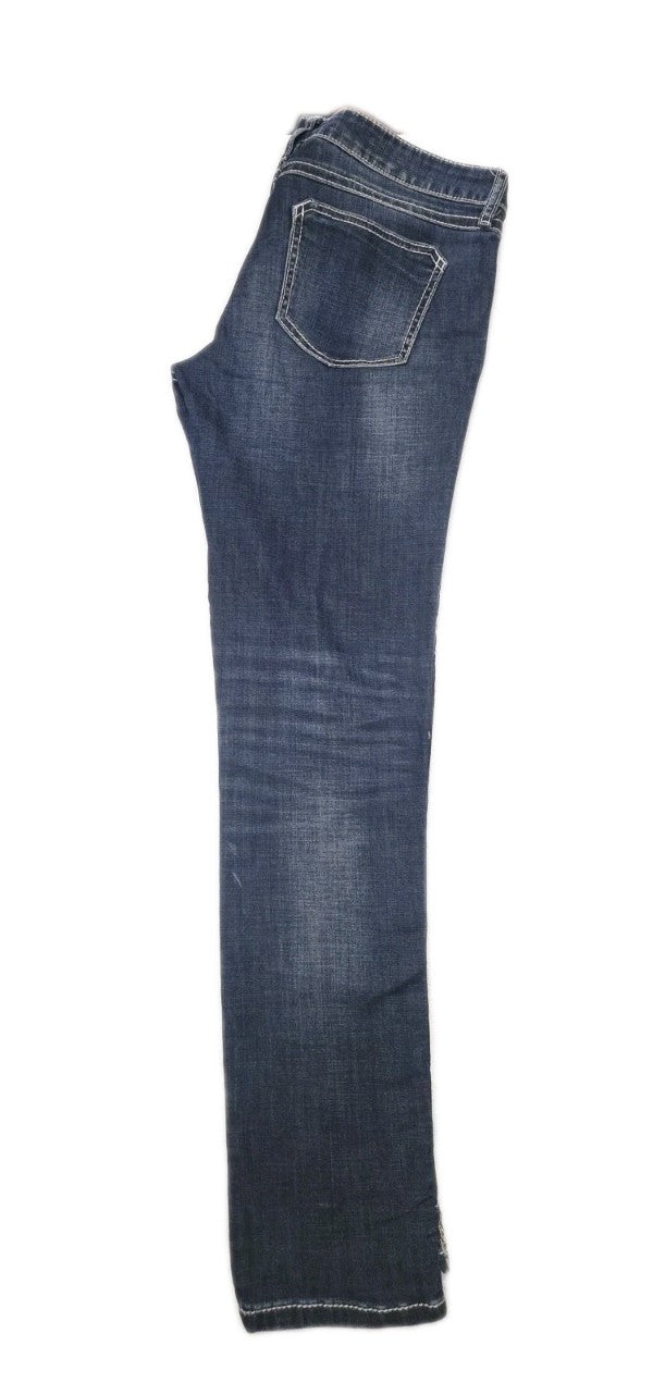 Wrangler ROCK 47 WHS89CL Ultra Low Rise Tapered Ladies Jeans Size 31