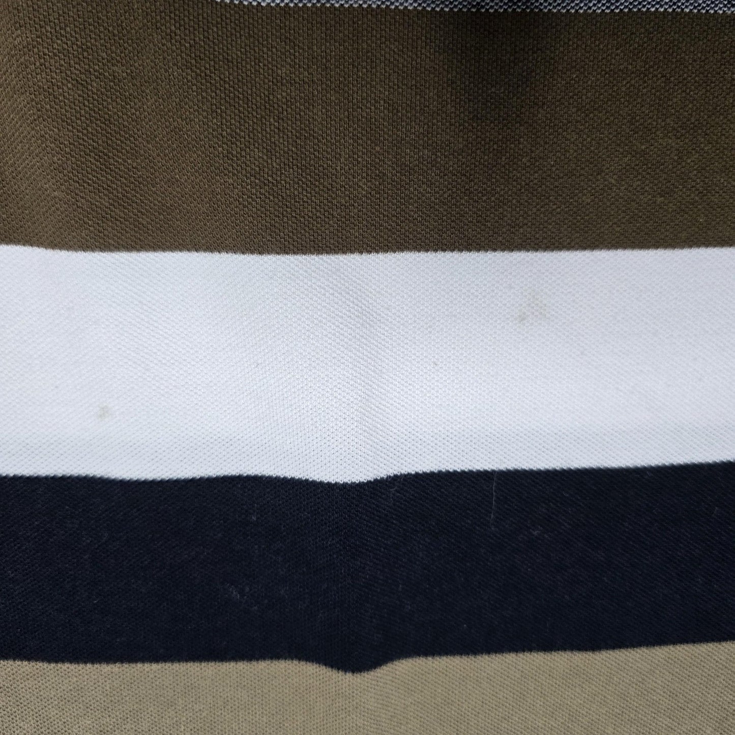 Thomas Cook Shirt Men's 4XL Multicolour Striped Short Sleeve Cotton Polo