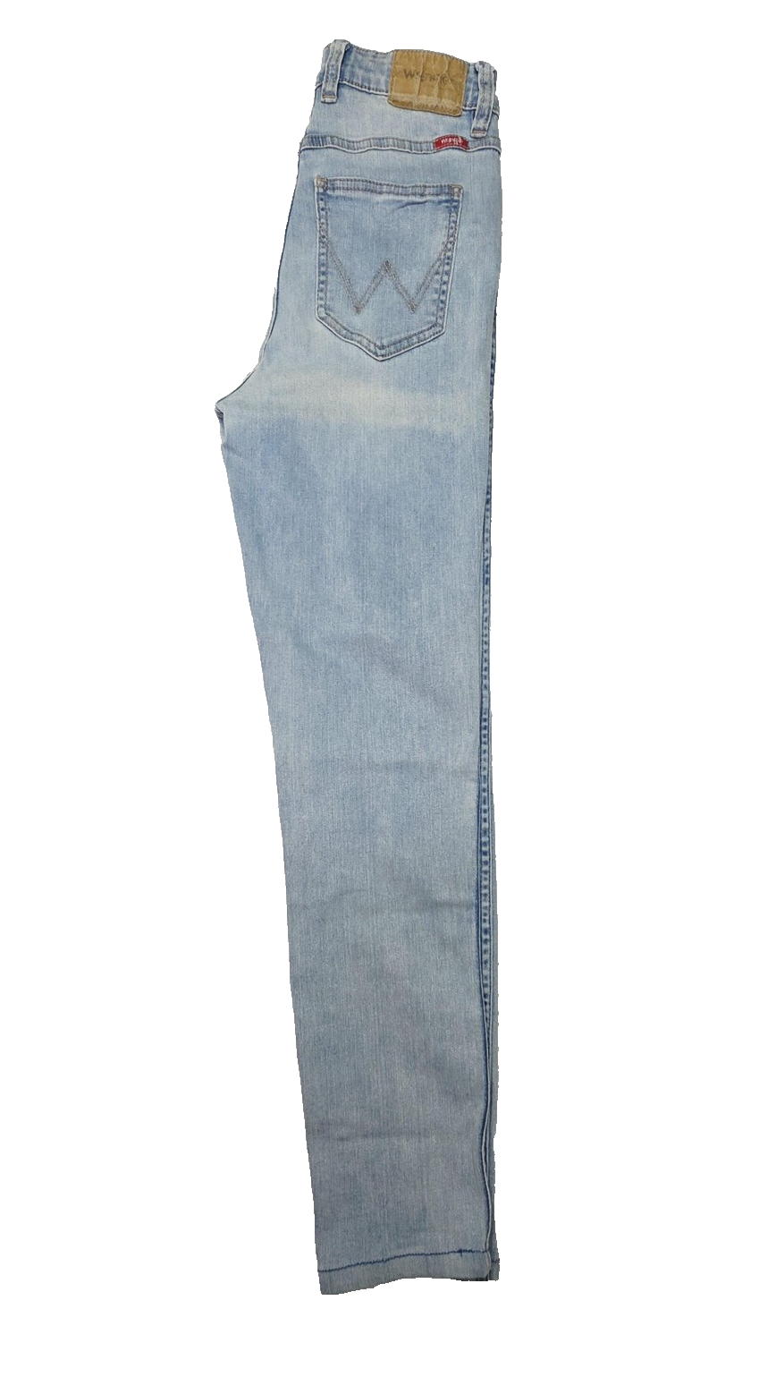 Wrangler Jeans Women's 8 Blue Light Wash Hi Pins Skinny Denim Stretch Highrise