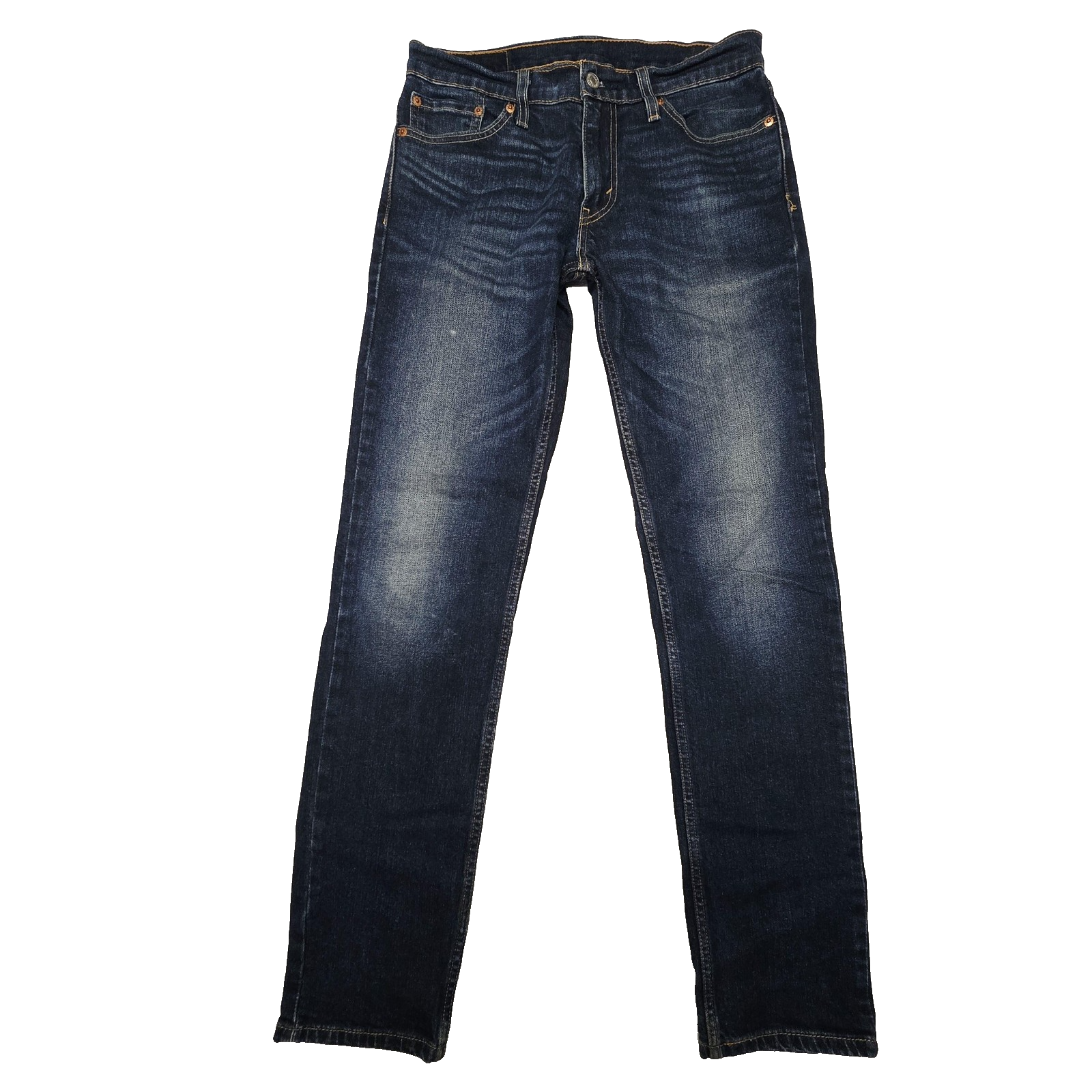 Levis 511 Jeans Mens 29x32 Blue Slim Tapered Denim Zip Fly Stretch Mid Wash