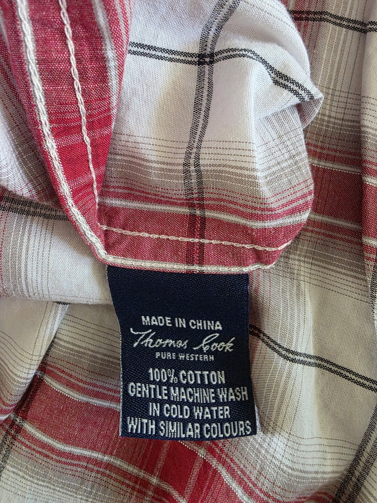 Pure Western Long Sleeve Shirt Men's Size M