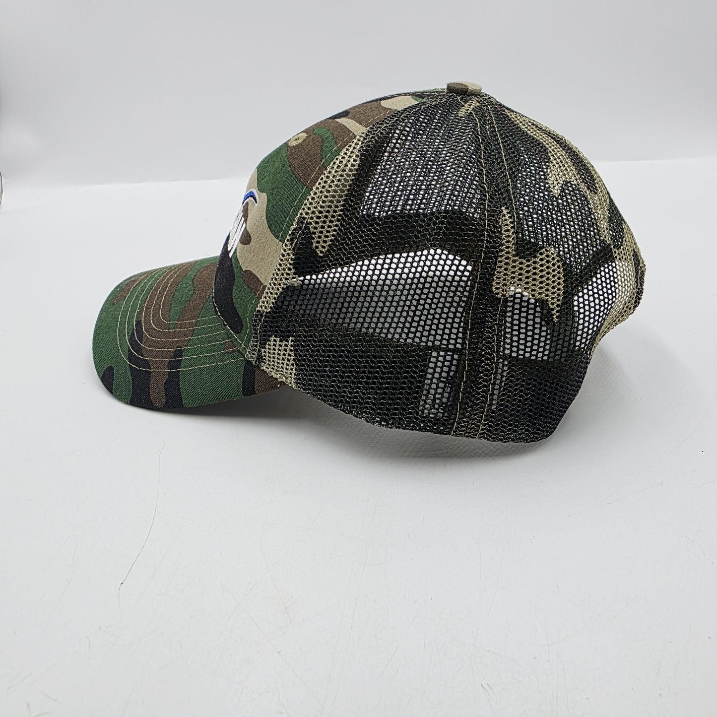 Lee Kernaghan Trucker Cap Mens One Size Mesh Snapback Hat Camouflage Baseball