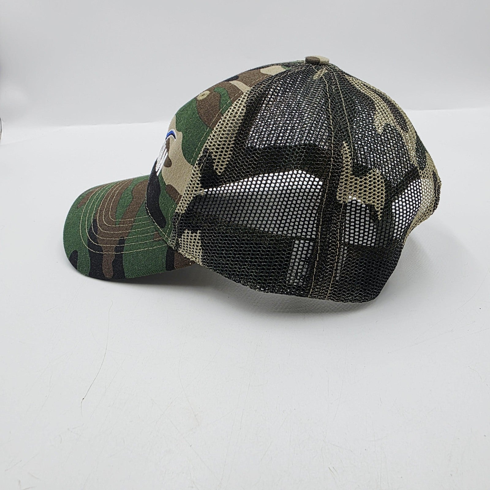 Lee Kernaghan Trucker Cap Mens One Size Mesh Snapback Hat Camouflage Baseball