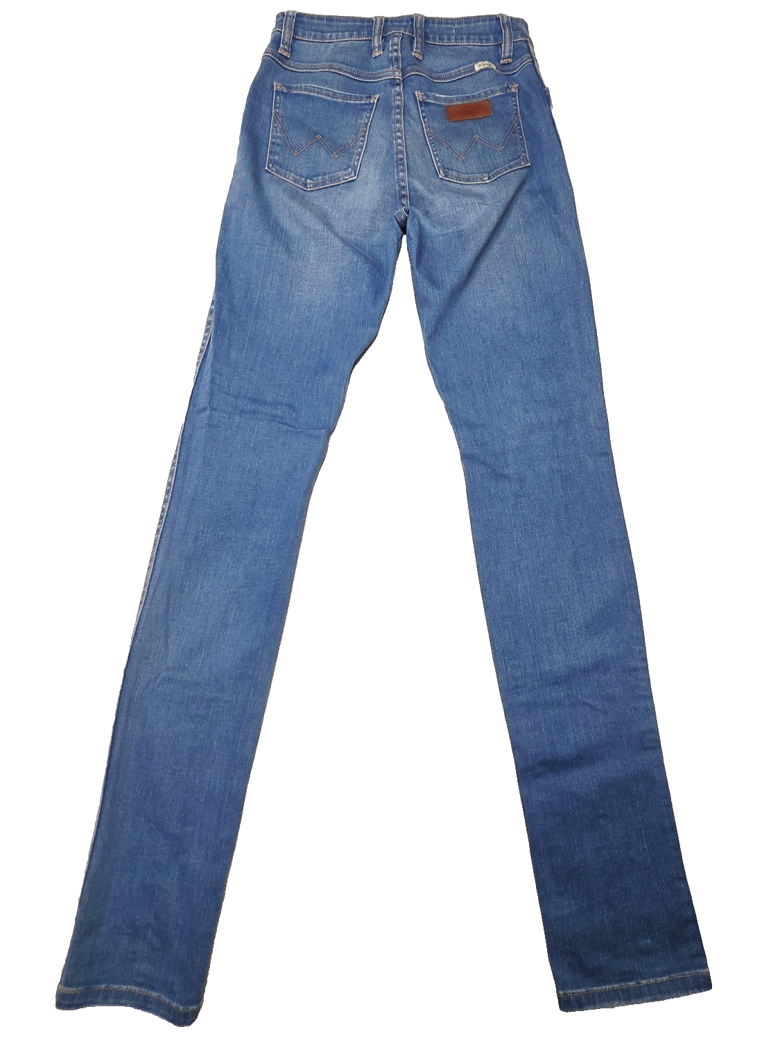 Wrangler Jeans 9 Blue Medium Wash Hi Twiggy Skinny Denim High Rise