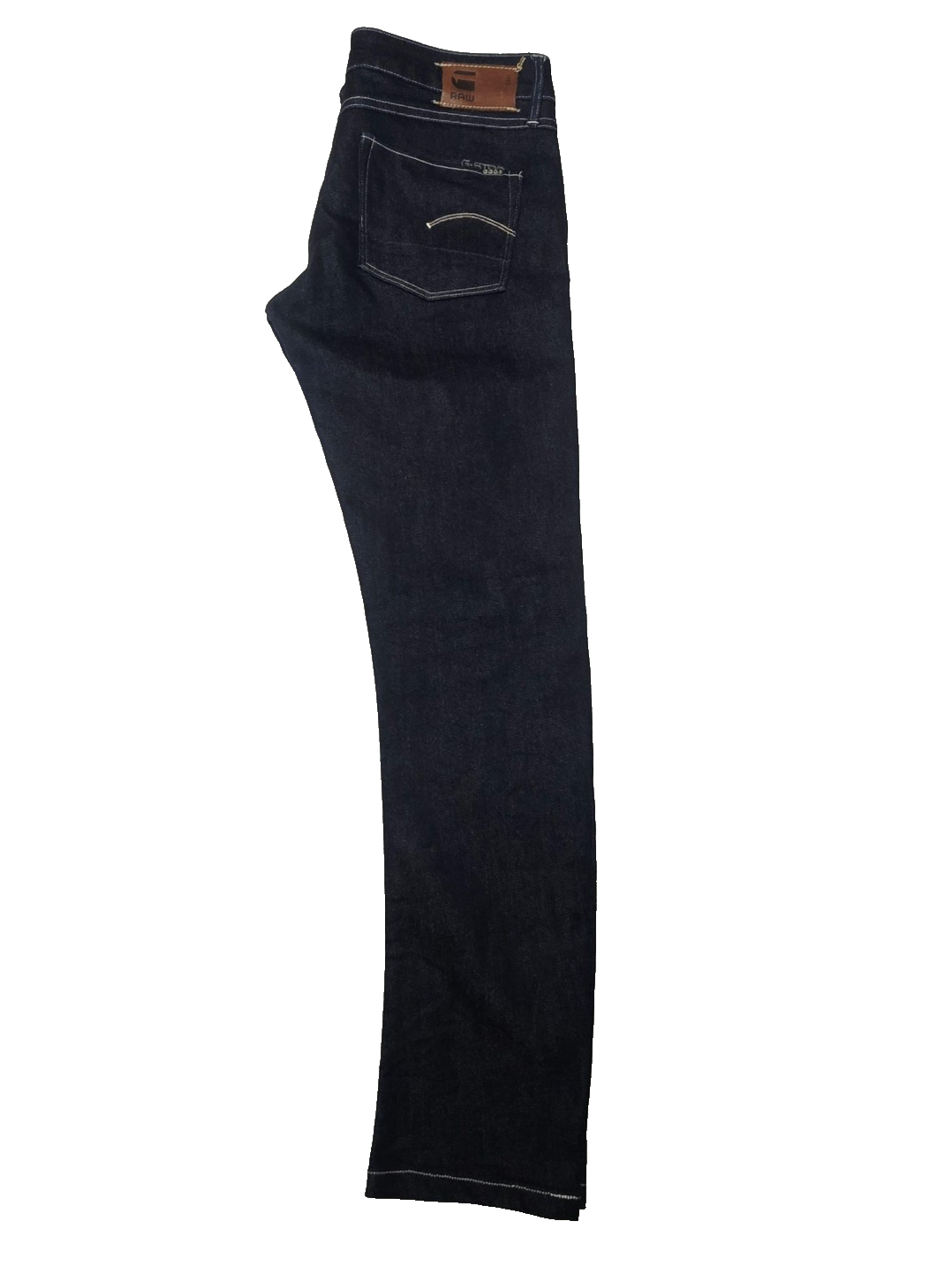 G-Star RAW Jeans Women's 30x29 Blue 3301 Skinny Raw Denim Slim Pockets Logo