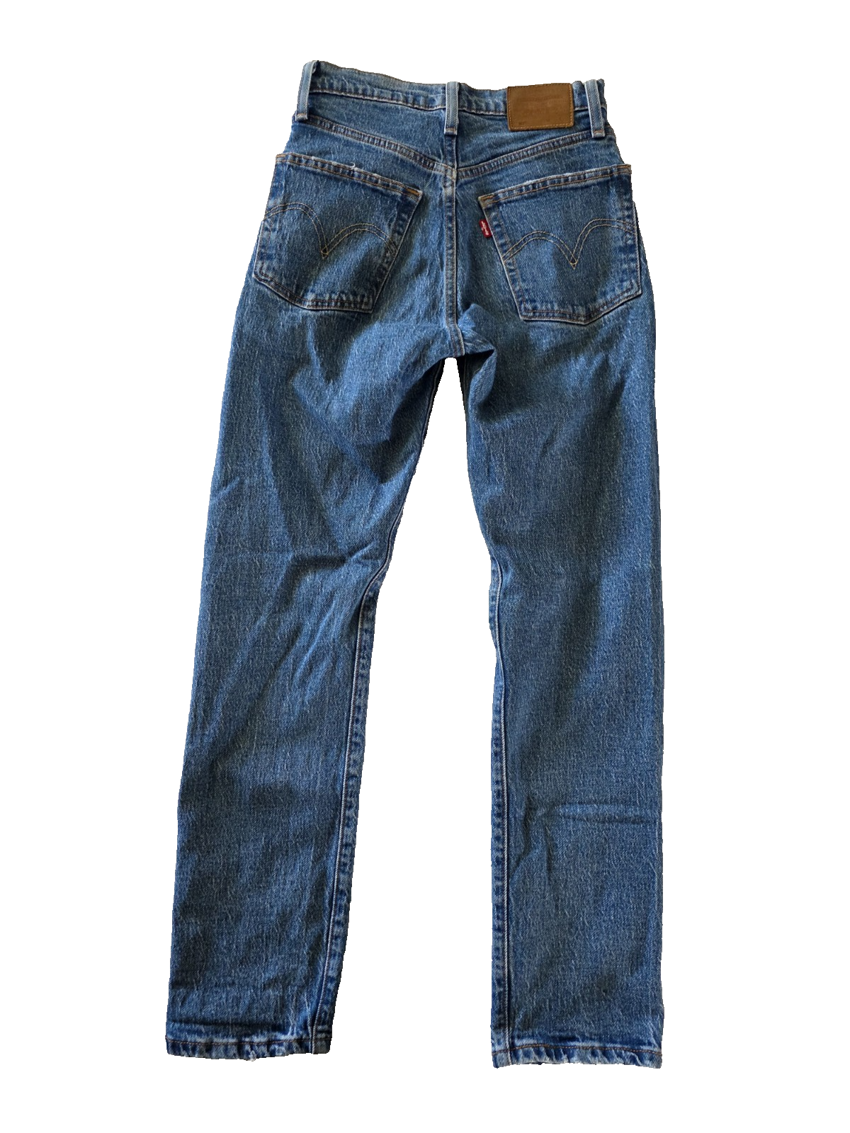 Levi's BIG E 501  Button Fly denim Jeans Ladies Size 24 x 28