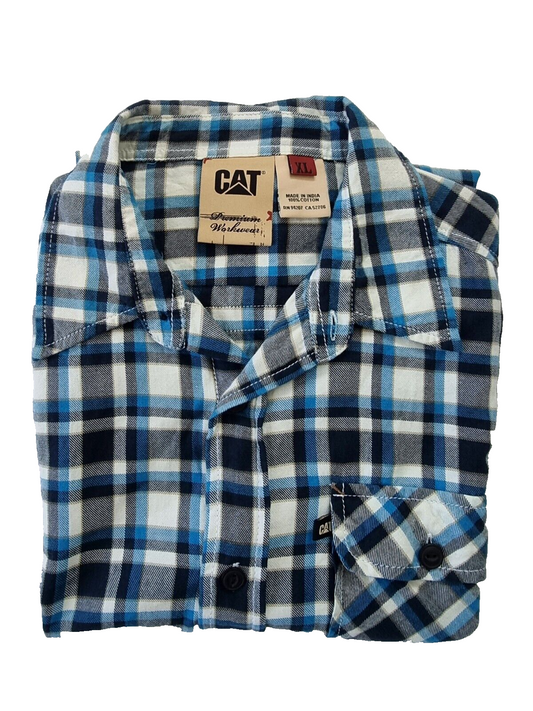 CAT premium Workwear Mens Short Sleeve Shirt Size XL.