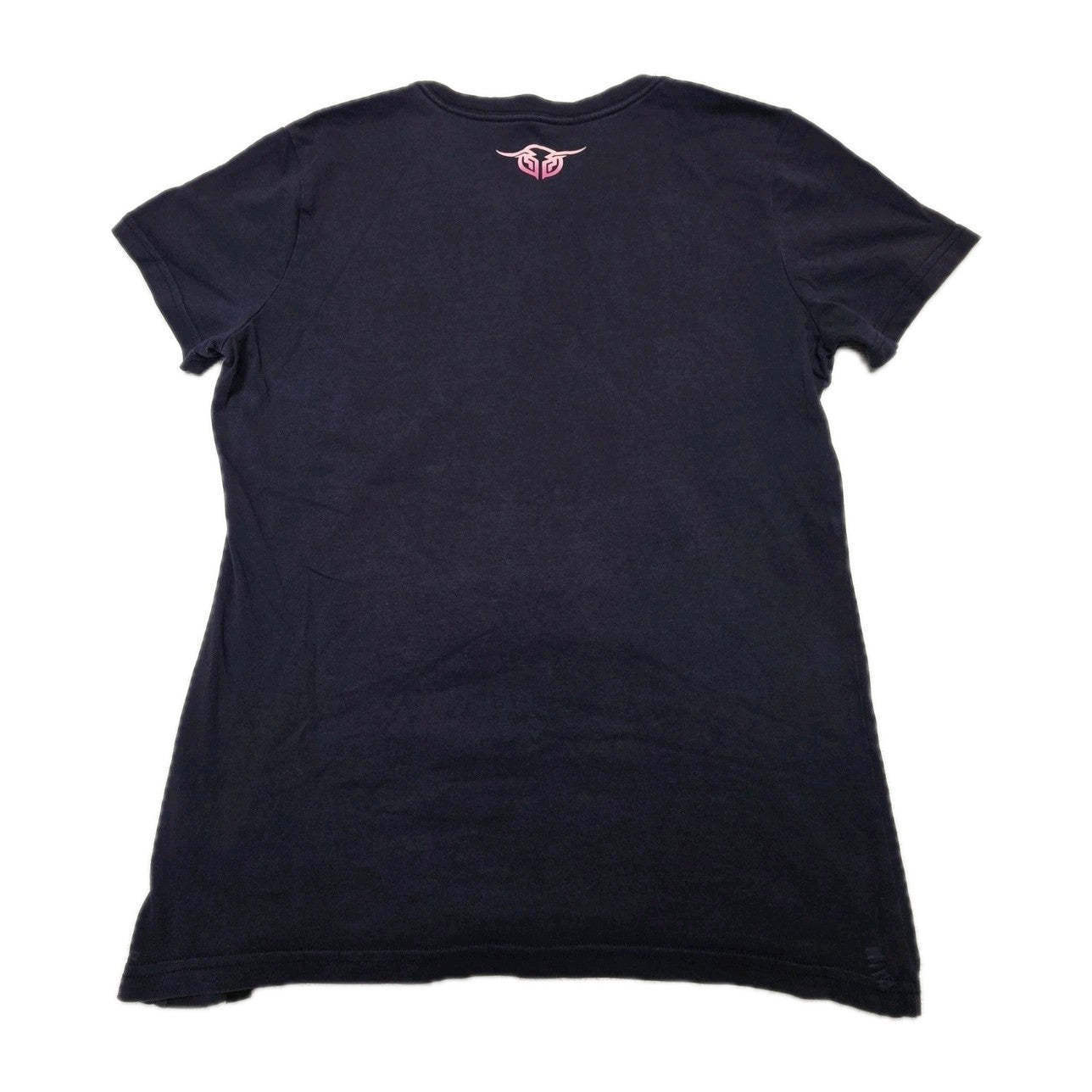 Bullzye T-Shirt Women's 14 Blue Bullzye Original Graphic Cotton Crew Neck