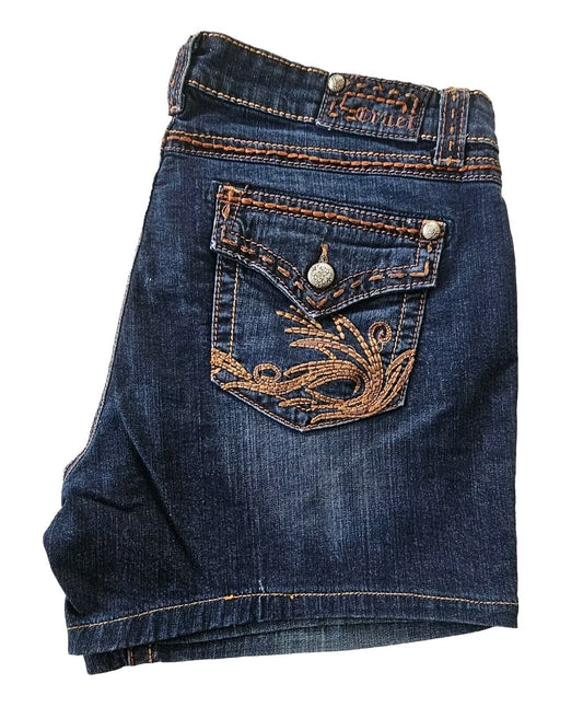 Cruel Girl Loren Cut Off Denim Shorts Ladies Size 17