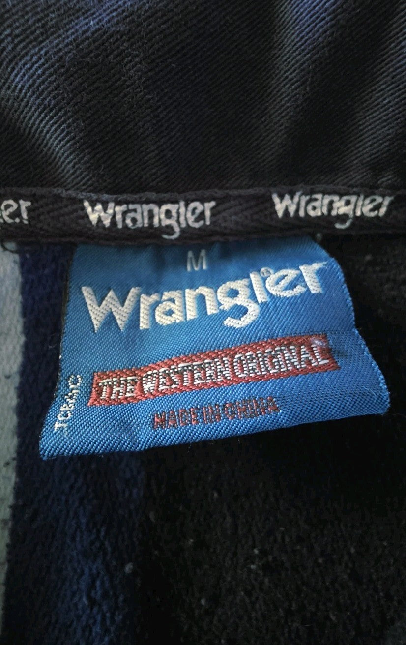 Wrangler Long Sleeve Polo Jersey Mens Size M