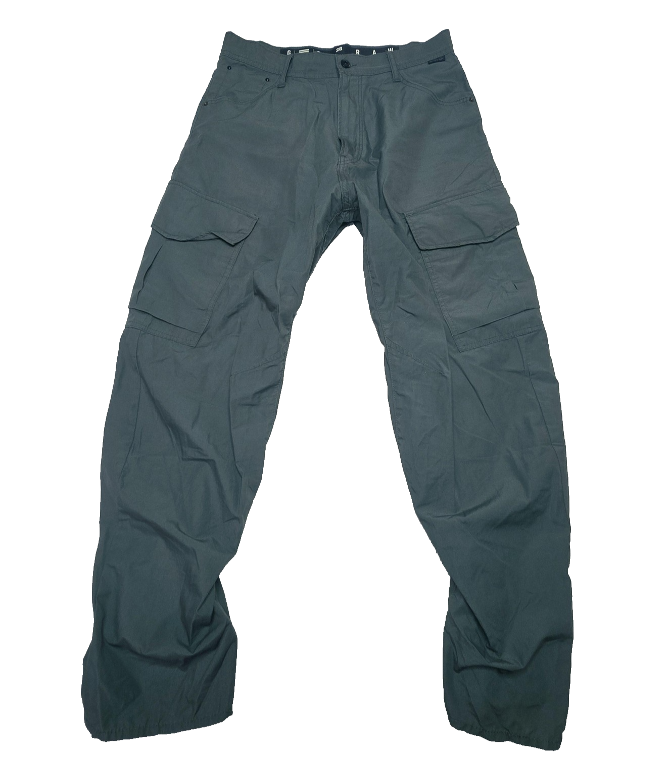 G-Star RAW Jeans Women's 28 Green Cargo 3D Boyfriend Zip Pockets D23221-C973-996