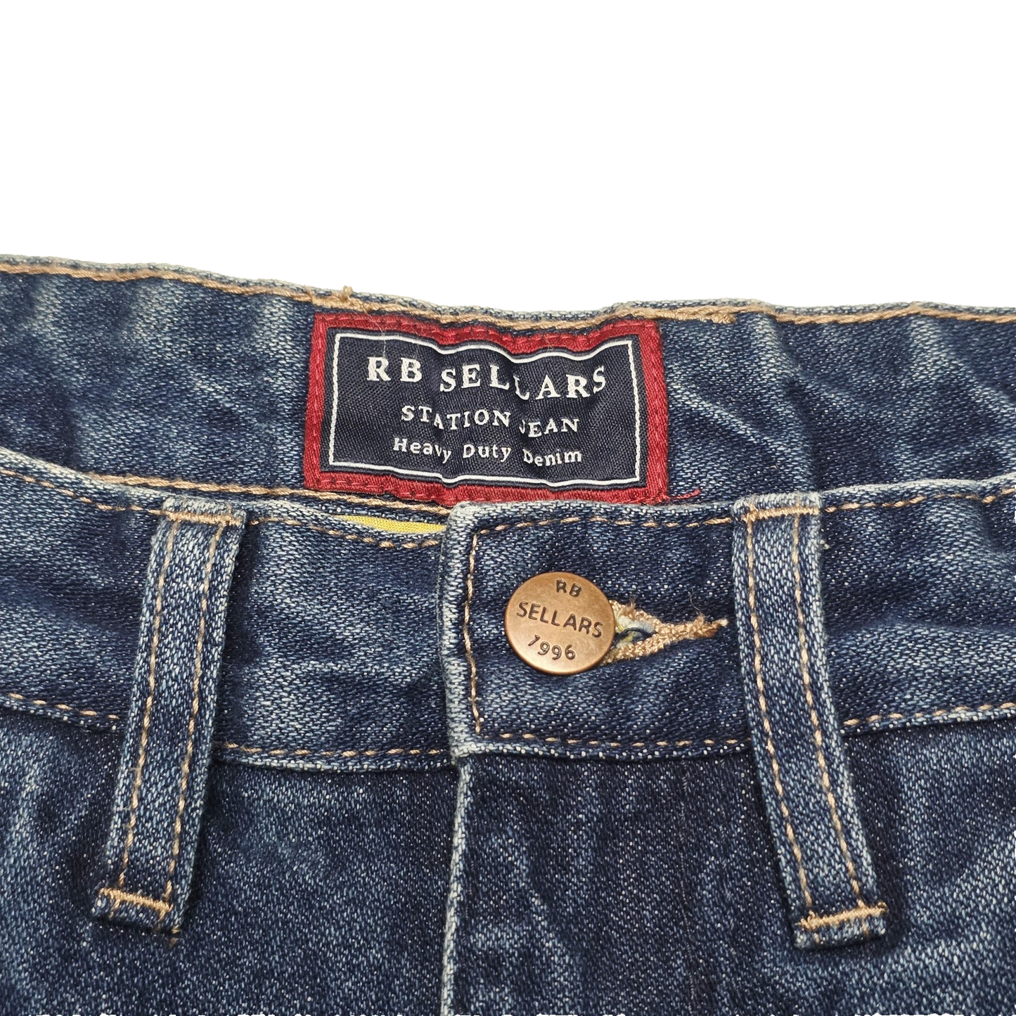 RB Sellars Station Jeans Mens 34x34 Blue Bootcut Western Cowboy Denim NWT