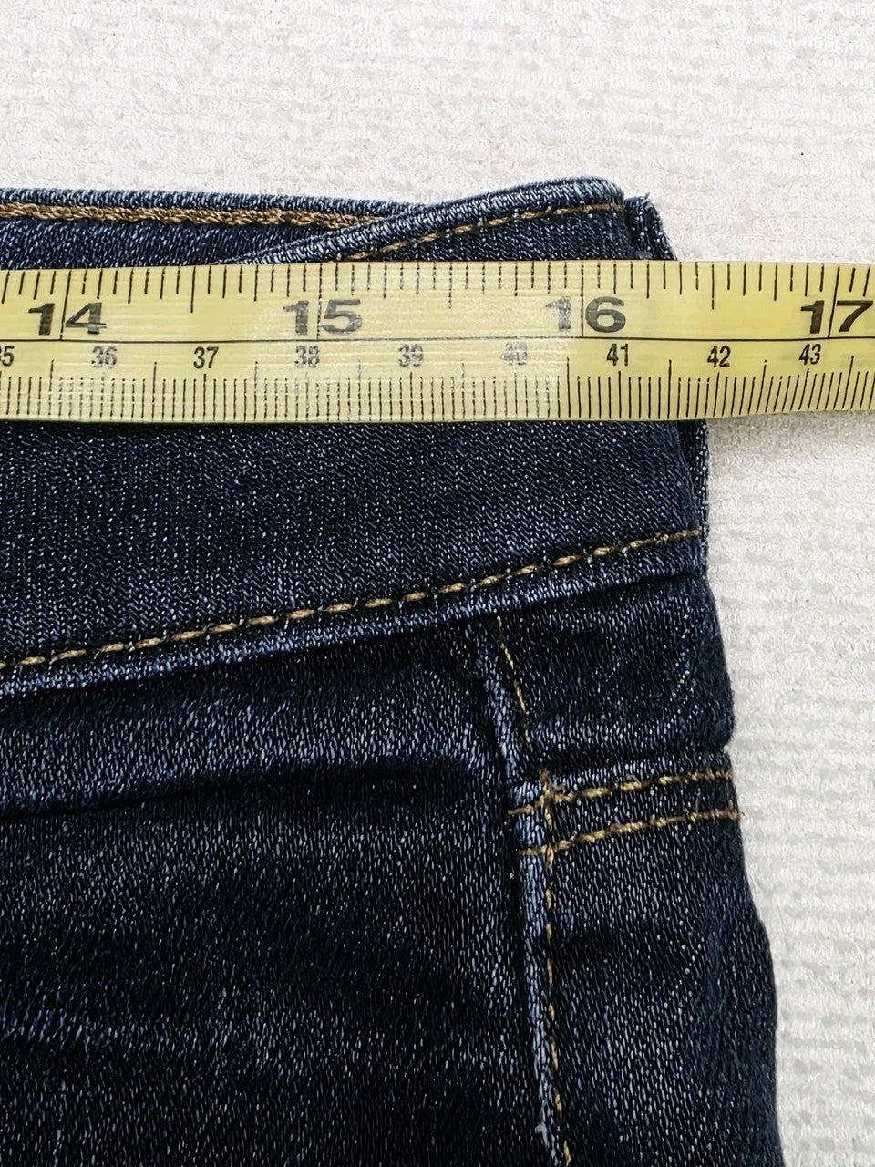 R.M. Williams Jeans Women's 30 Blue Denim Straight Leg Stretch 30x32 Regular